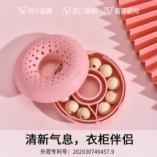 Aromatherapy essential oil fragrance wardrobe scent bag solid air freshener car perfume box shoe cabinet toilet indoor gift