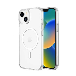 Suitable for Apple 17Pro Magnetic Transparent Mobile Phone Case Iphone16Pm Anti-Fall Protective Cover Magsafe Manufacturer
