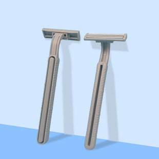 Claude Disposable Women's Razor Two-Layer Stainless Steel Manual Men's Razor Bath Hotel Razor