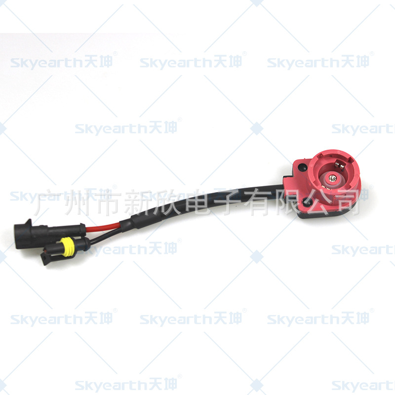 Cable adaptador de bombilla HID D2 D2S D2R cable adaptador lámpara de xenón portalámparas al por mayor Kit de arnés de cables HID