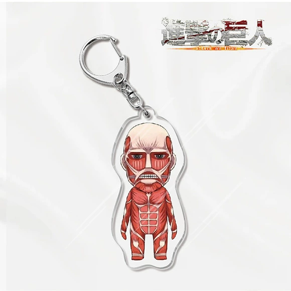 Аниме-игровая атрибутика: акриловый брелок-подвеска Attack on Titan 2 Allen Sanya, креативный подарок
