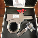 顶力YK钢制液压中空扳手45#钢一体成型动力头360&deg;旋转接头可定制