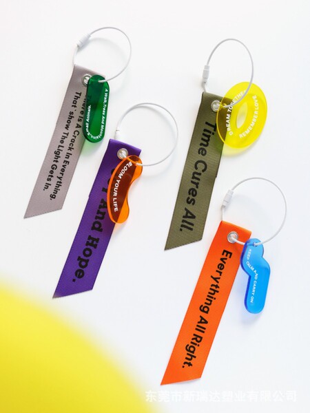 Acrylic cartoon keychain