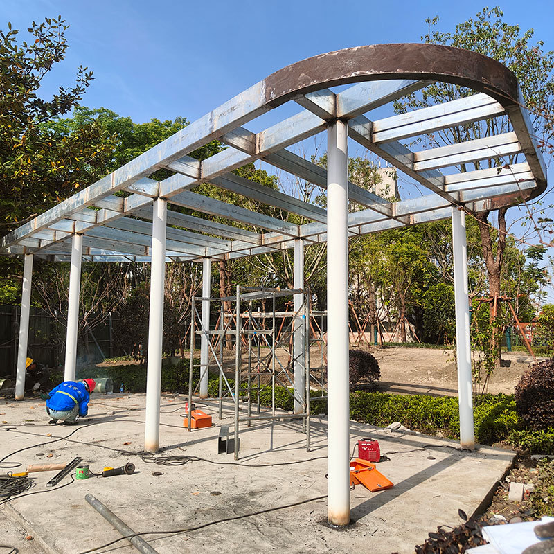 大型不锈钢廊架