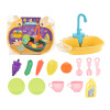 Children's family electric realistic kitchen, fruit set