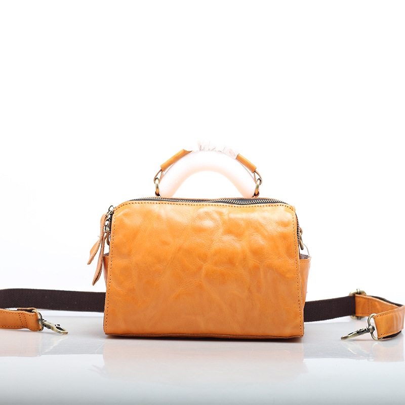 Leather universal pillow for leisure