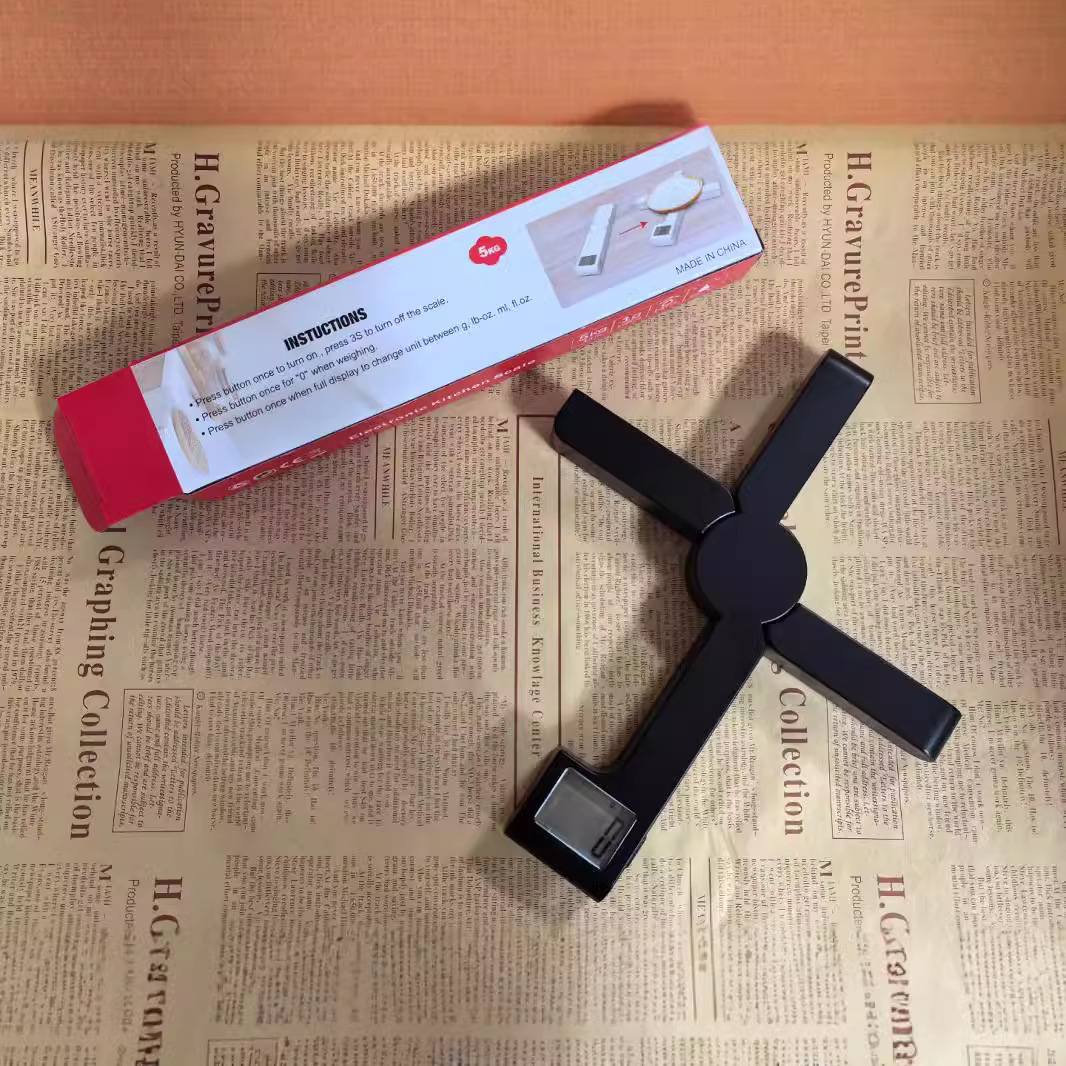 2024 5kg / 1g escala plegable escala cruzada escala electrónica escala de cocina escala de panadería