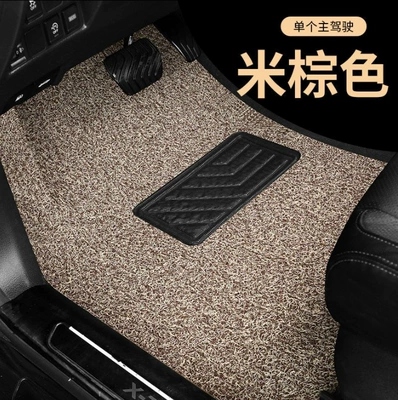 Modelə uyğun ayaqaltı, Mats, Custom-Fit for Specific Vehicles, Easy - drivers-side-single-piece-wear-resistant-king-beige-brown