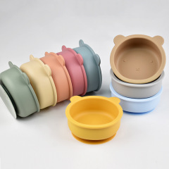 母子用品食品グレードのシリコーンボウル子供用ディナープレート給餌食器離乳食ボウルベビー吸盤ボウル落下防止