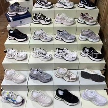 库存鞋地摊鞋批发厚底增高老爹鞋女百搭休闲运动鞋杂款齐码处理鞋