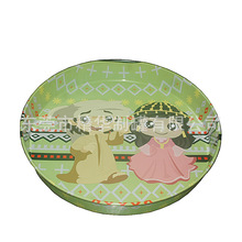 圆形啤酒托盘  马口铁圆托盘 食品铁托盘 圆盘子