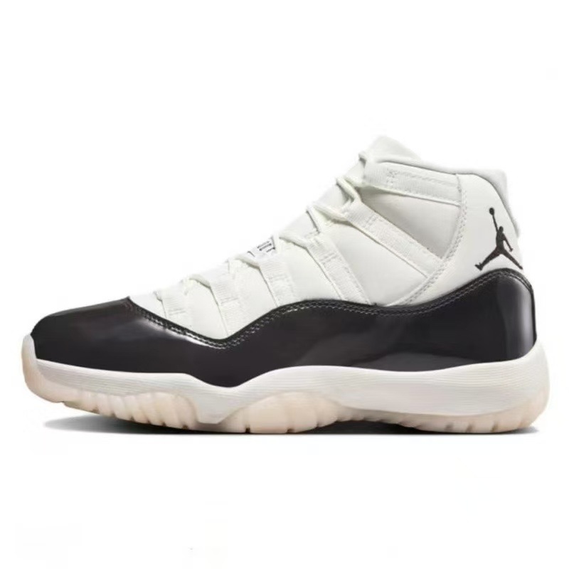 Zapatillas Putian AJ11 Starry Sky Big Devil Slam Dunk, de caña alta y baja, deportivas, casuales, versátiles, unisex, en negro y rojo.