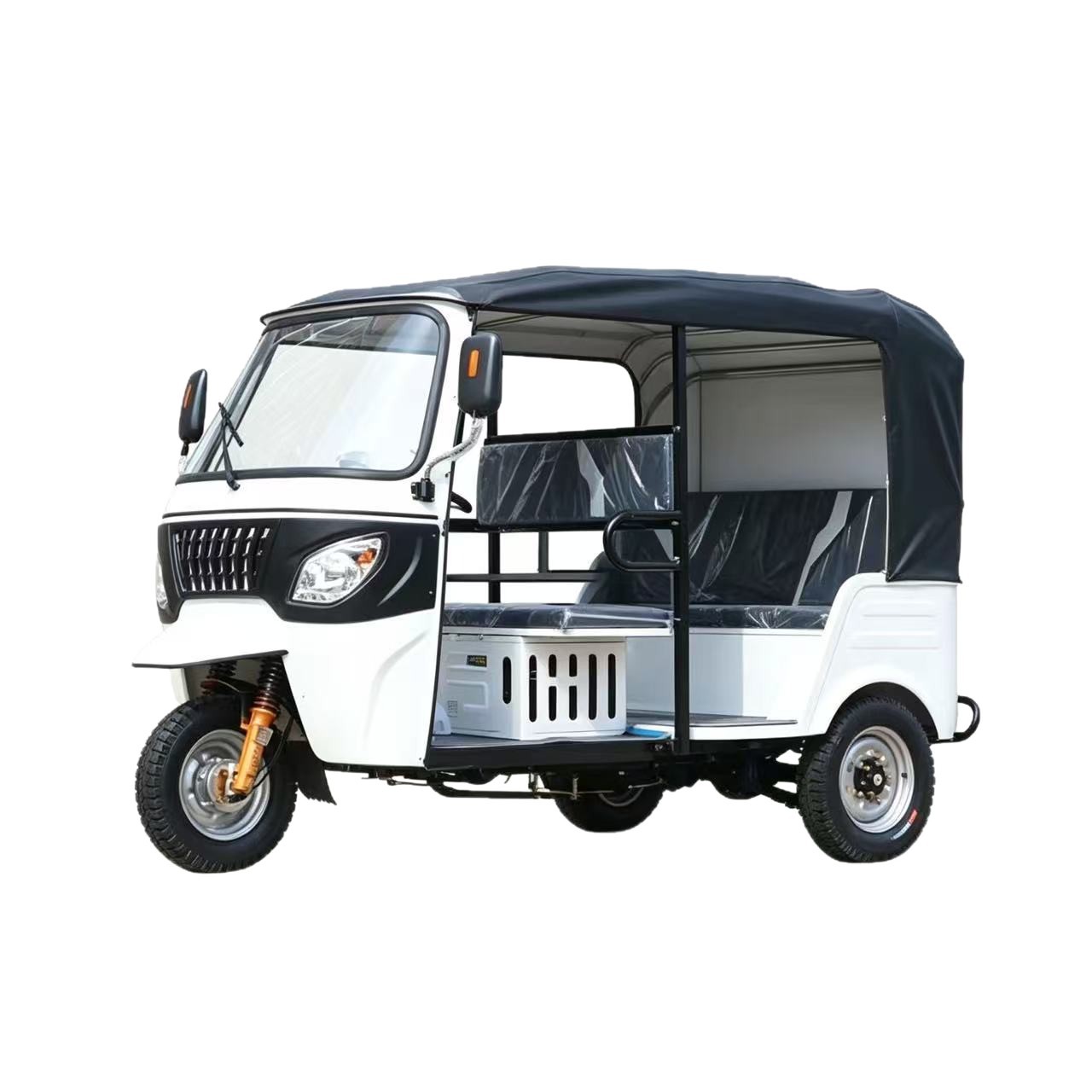 Africa's Best-Selling Three-Wheeled Fuel-Powered Motorcycle, Household Cargo Farm Vehicle, Zongshen Power Gasoline Dump Truck