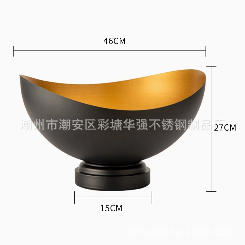 대형 계란형 (블랙 골드)