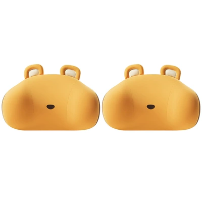 Headrest, Joe's children's car headrest - honey-bearpair