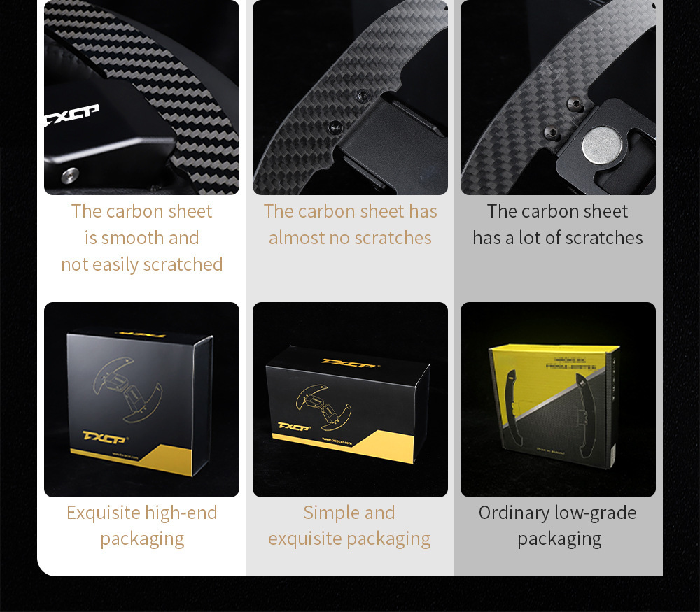 Suitable for Bmw 1~7 Series F/G Chassis X1X2X3X4X5X6X7M2M3M4 Carbon Fiber Magnetic Shift Paddles