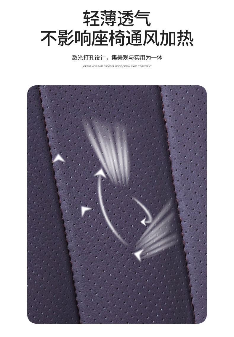 Suitable for 21-26 Models of Leapmotor C11, All-Season Universal Semi-Covered Seat Covers, Car Accessories, Modified Seat Cover Supplies