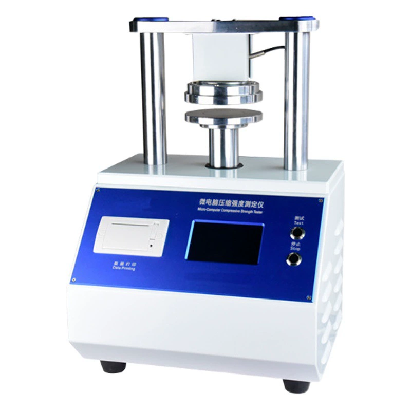 Машина испытания давления края давления кольца картон гофрировал плоское давление Тестер прочности машина прочности бумажного кольца давления прилипания измеряя