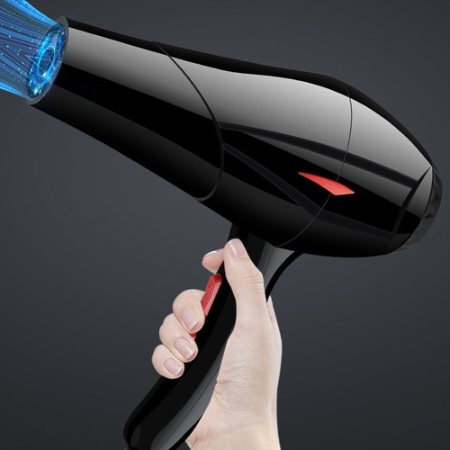 Hair dryer with blue light for fast drying, hair styling salon hair dryer with high wind power, hair salon dormitory household hair dryer