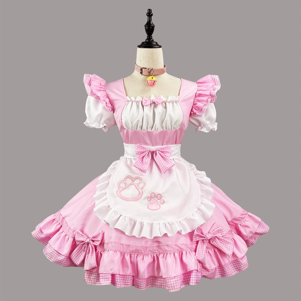 Fuchsia uniform, choker