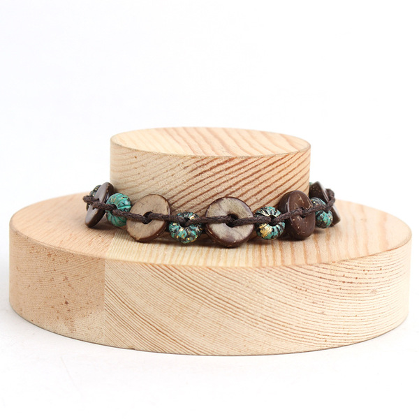 organic woven genuine retro universal bracelet handmade for men and…