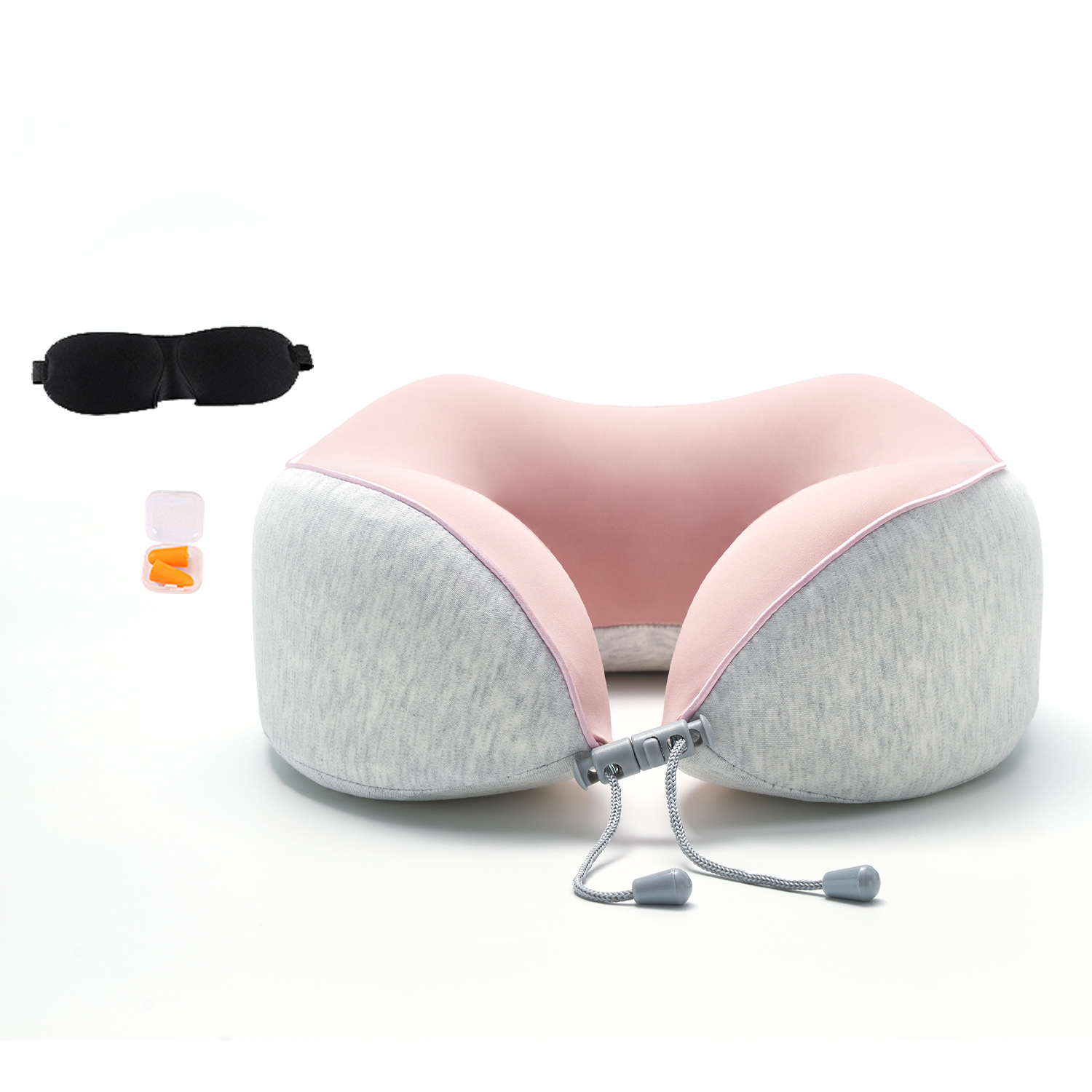 Venta caliente transfronteriza de espuma de memoria almohada en forma de U almohada de espuma de memoria de espacio siesta almohada portátil de viaje almohada en forma de U almohada para el cuello image 12
