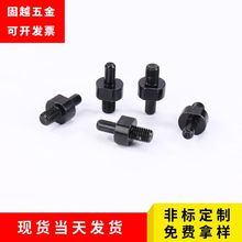 源头厂家供运动器材调节螺柱m10黑锌螺栓带垫异形紧固件量大从优