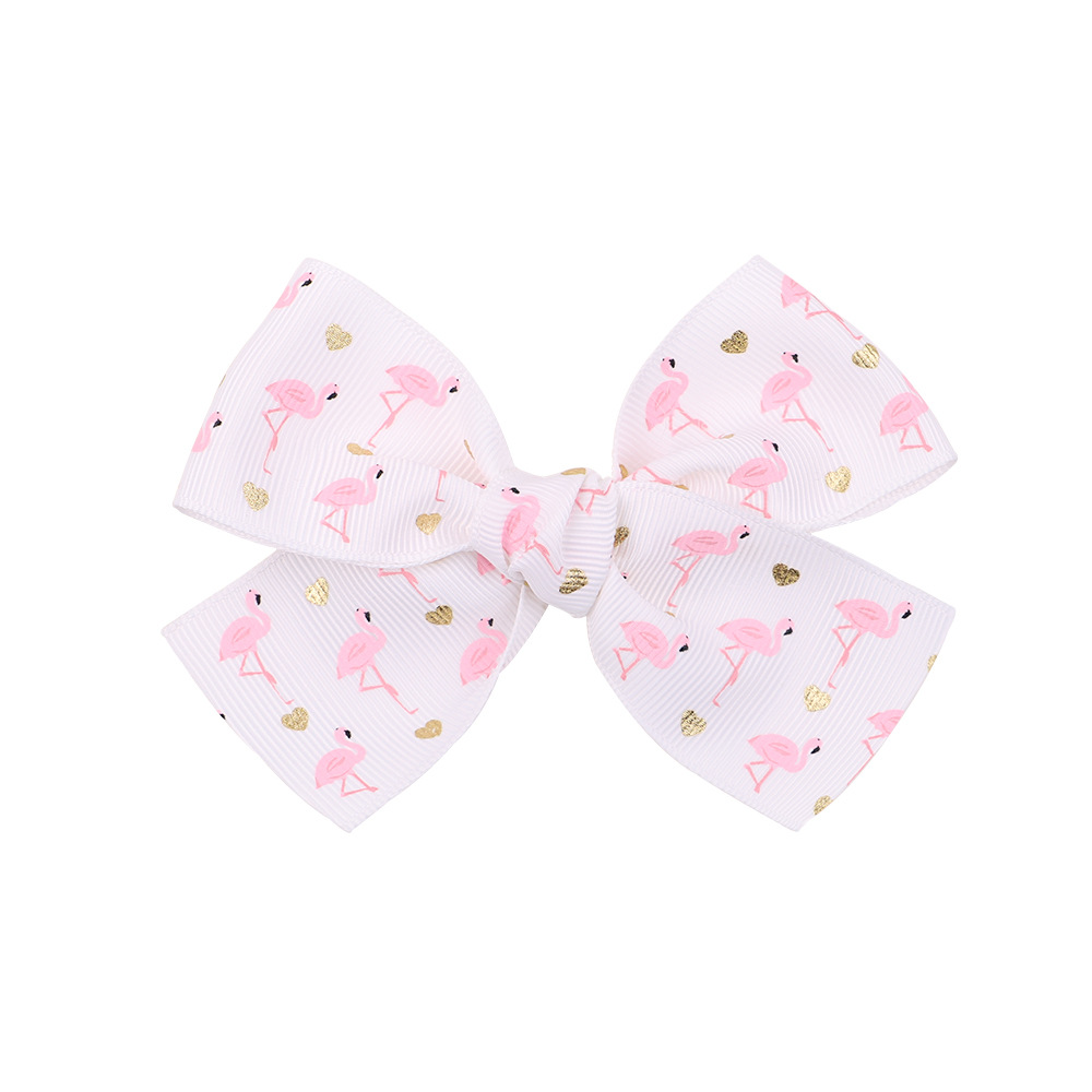 Vente En Gros Ensemble D&#39;épingles À Cheveux Pour Enfants Bowknots D&#39;impression Nihaojewelry display picture 8