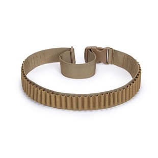 Outdoor sports tactical bullet belt 50 hole bulk bullet storage belt rifle bullet shooting shoulder strap