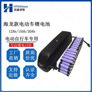 36V15Ah電動車電池48V20Ah海龍款電動自行車電池USB山地車鋰電池