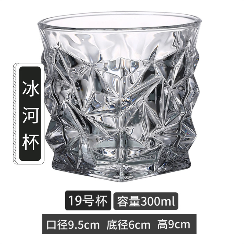 Vidrio sin plomo grabado de hockey sobre hielo copa de whisky copa clásica copa de cóctel copa de jugo copa de agua copa de vino de hockey sobre hielo