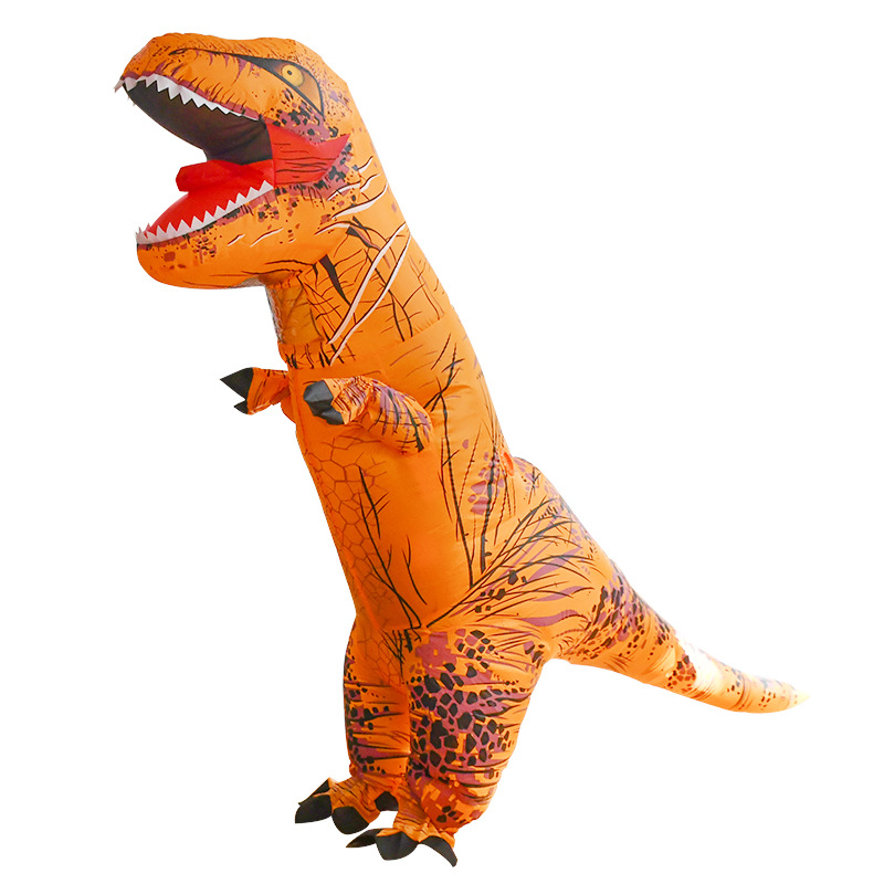 Venta caliente transfronteriza de Halloween Tyrannosaurus dinosaurio ropa inflable FIESTA DE Festival divertido ropa inflable Cosplay