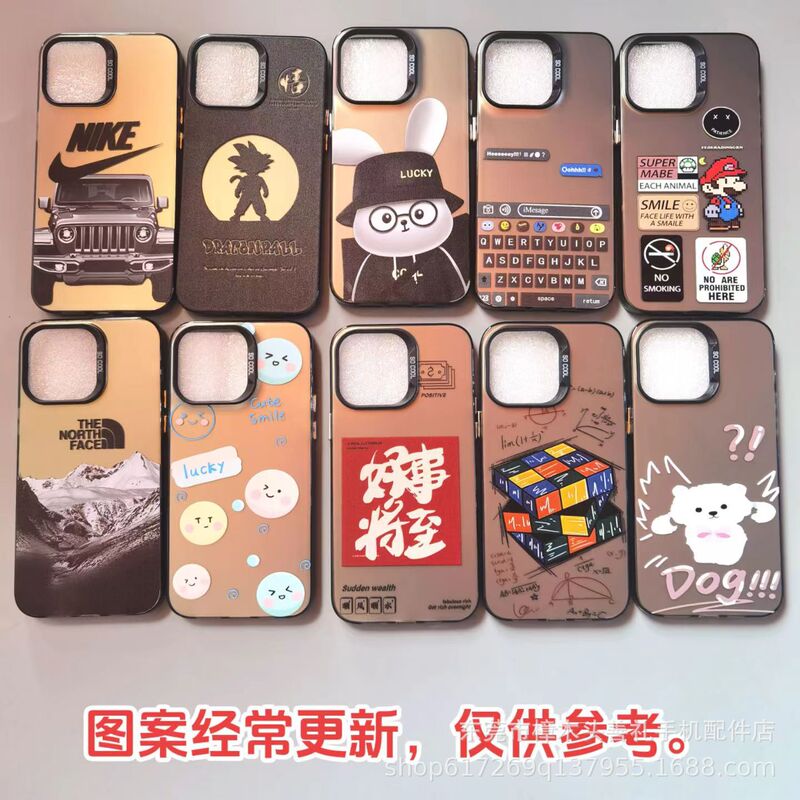 Suitable for apple black silver color case 15 PROMAX11XR14PROMAX non-fading mobile phone case wholesale
