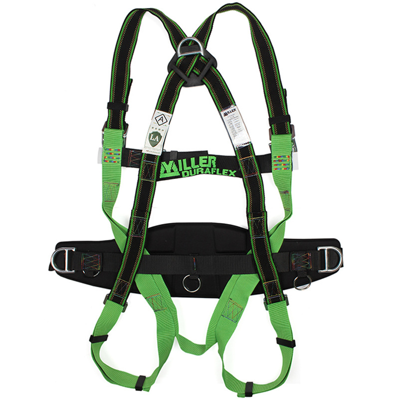 霍尼韦尔1002857A高空作业防坠落双挂点安全带风电建筑攀爬救援绳