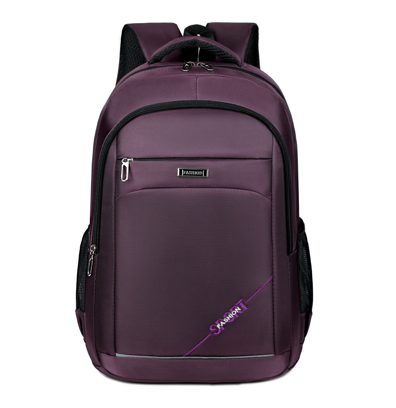 Bolso de computadora de viaje de negocios para hombres de nuevo estilo transfronterizo, mochila de gran capacidad de viaje para estudiantes universitarios, mochila simple y ligera