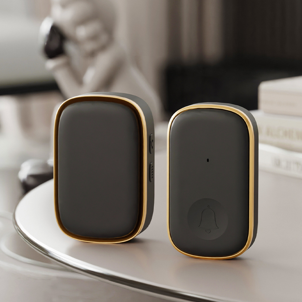 博颖C836无线家用门铃交流数码一拖一呼叫器按键可设不同铃声门铃