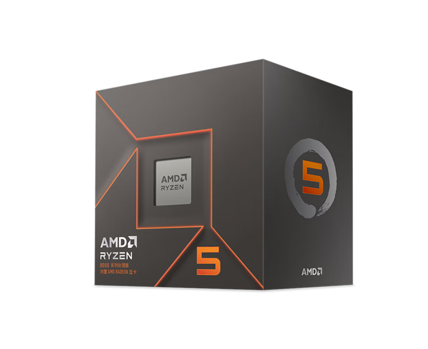 适用于AMD锐龙5 8500G处理器(r5) 6核12线程Graphics集显 盒装CPU