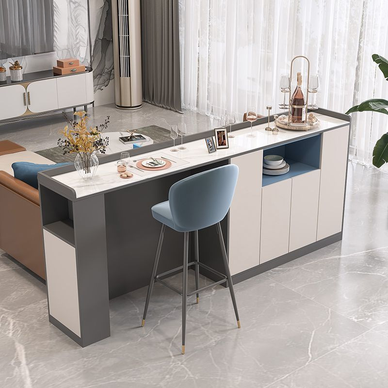 Living Room Bar Cabinet Dining Table Integrated Modern Simple Home Horizontal Hall Partition Cabinet Sofa Back Cabinet Slate Sideboard