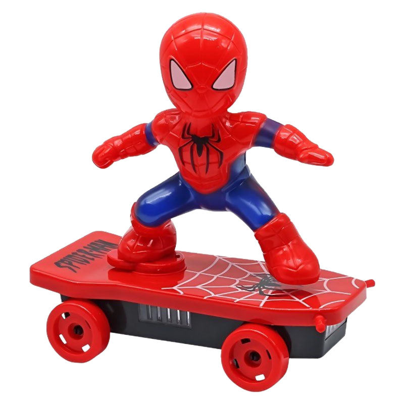 スクーター Douyin 電動スタント大型おもちゃの車スパイダーマンスクーターアベンジャーズスケートボードレースの味|undefined
