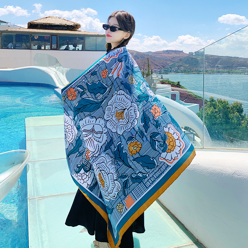Fashionable trend comfortable breathable beach scarf
