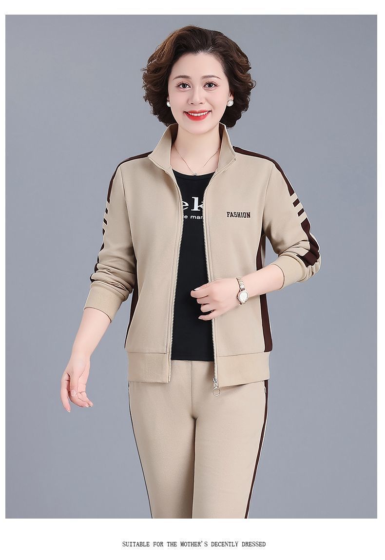 Women's Plus Size Sports Suit Casual Two Piece Set For Women_voghion.com