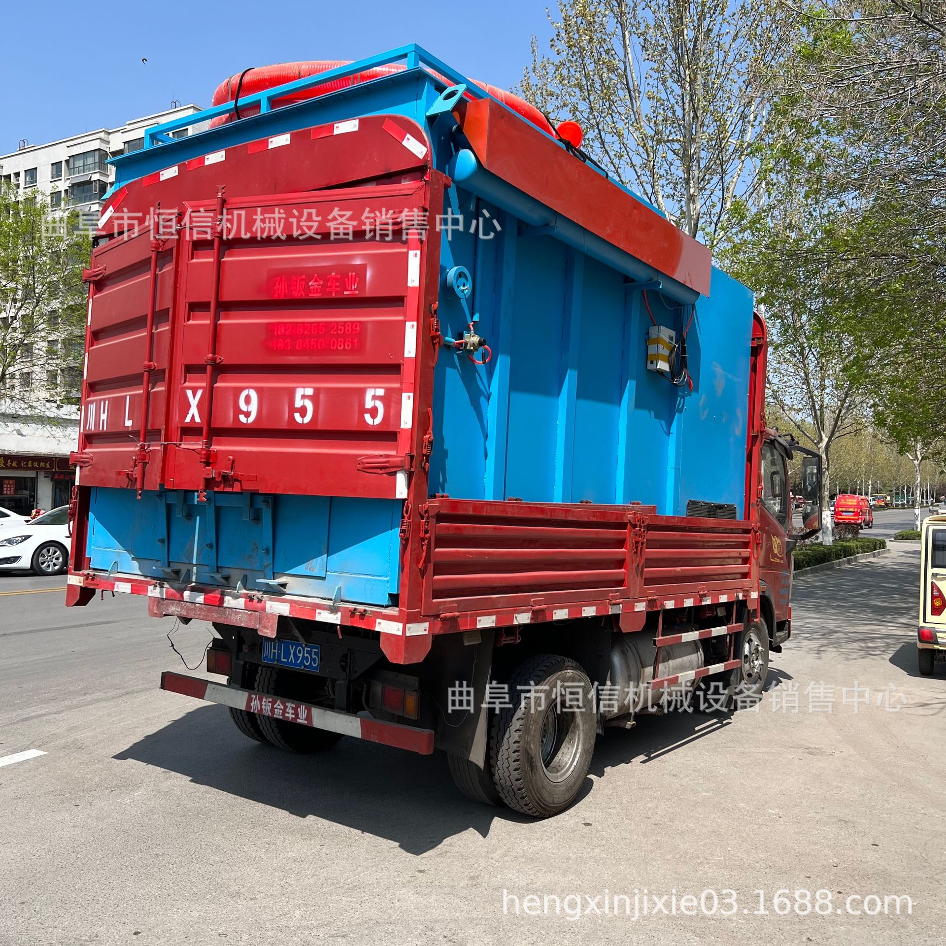 200型移动式车载式粉煤灰吸灰车zcjb 电厂锅炉灰负压吸尘车直供