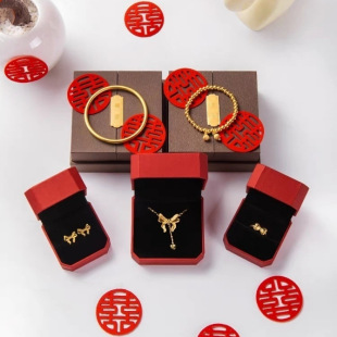 Factory engagement simulation three gold table luxury gift box ancient method inheritance sand gold bracelet two generations happy bracelet five direct sales