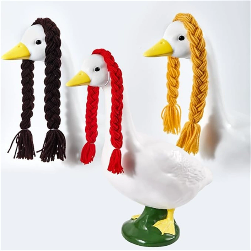 Вязаная крючком шапка-перо гуся, бестселлер Amazon для трансграничной торговли, ручная работа, милая шапочка для питомца