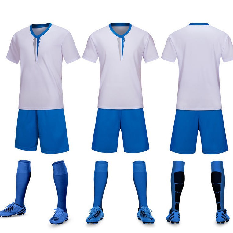Verano ropa de fútbol infantil para adultos camiseta de mangas cortas para estudiantes de escuela primaria y secundaria para hombres y mujeres se puede imprimir bordado 6099