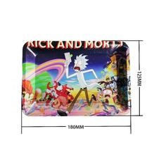 18*12.5cm马口铁盘金属托盘收纳盘创意彩色图案烟盘铁托盘烤肉盘