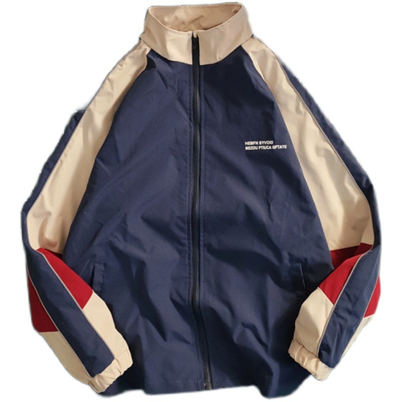 Otoño ins hip hop béisbol uniforme hombres y mujeres marca de moda suelta Harajuku estilo pareja deportes herramientas chaqueta superior