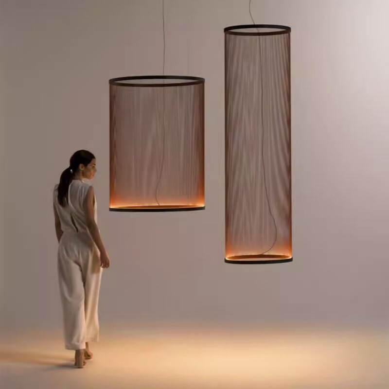 Spain Vibia Array Simple Tassel Pendant Restaurant Living Room Chandelier Villa Hotel LOFT Staircase Light