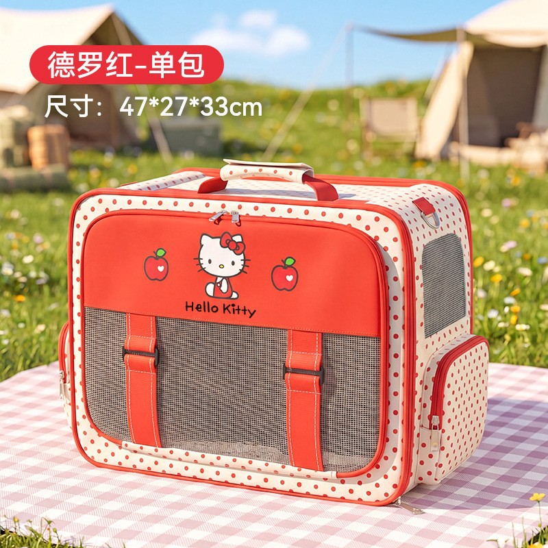 Bolsas rojas de Kitty