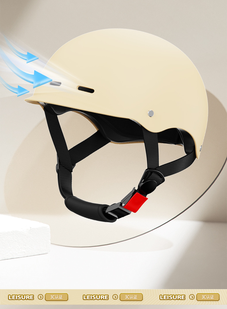 Children's Helmet Safety Certified Electric Motorcycle Summer Sunscreen
